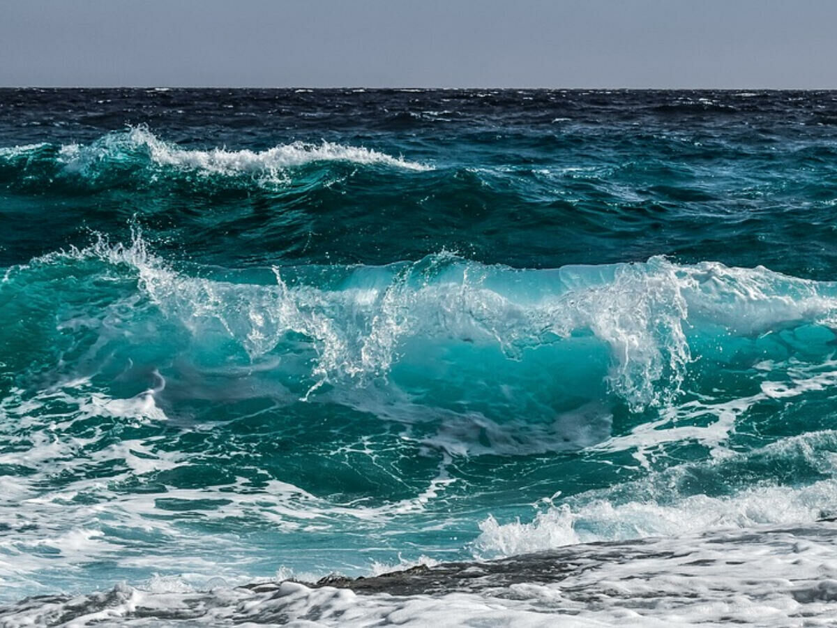 Imagem onda-mar